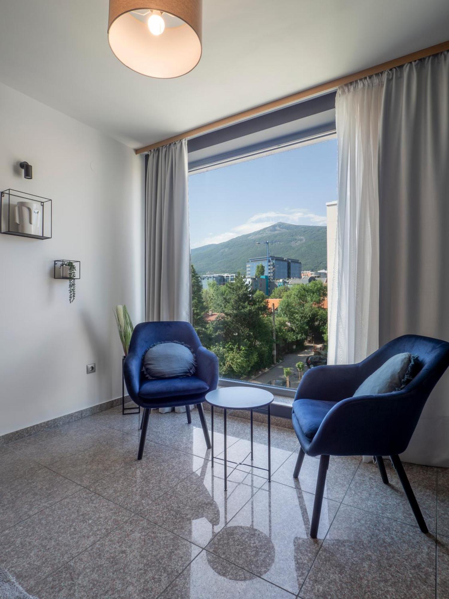 סופיה Vertigo2 Huge Apartment 2 Bedrooms Balcony Parking מראה חיצוני תמונה